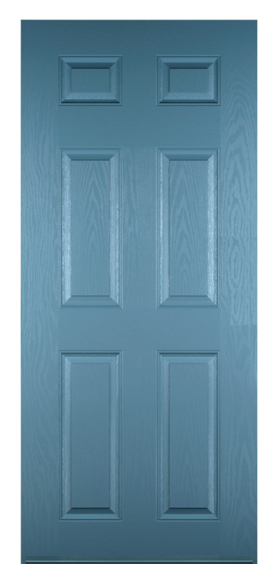 6 Panel Composite Door Pastel