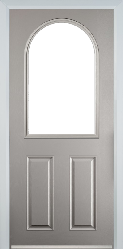 2 Panel 1 Arch Composite Door Agate