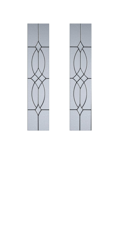 2 Panel 2 Square Composite Door Flair