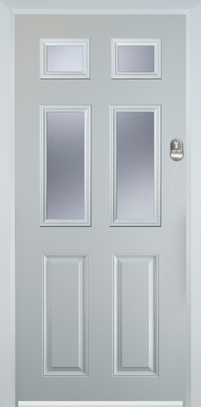 2 Panel 4 Square Composite Door Contora