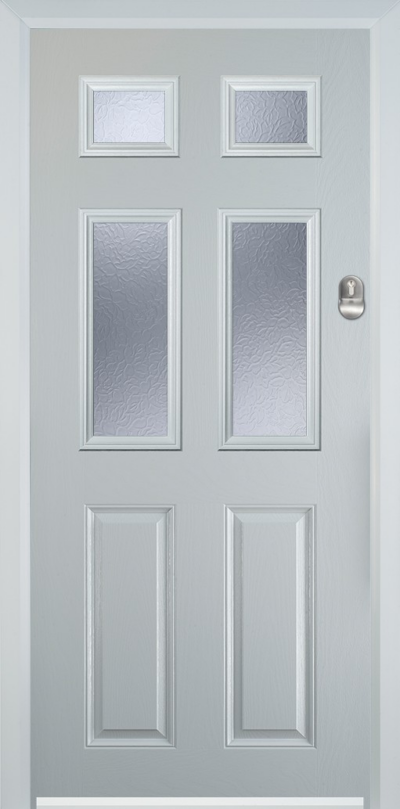 2 Panel 4 Square Composite Door Florielle
