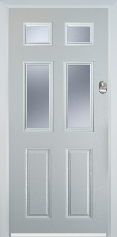 2 Panel 4 Square Composite Door Pelerine