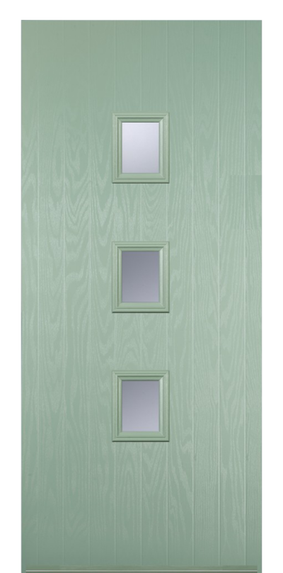 3 Square Mid Composite Door Chartwell