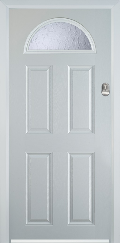 4 Panel 1 Arch Composite Door Autumn