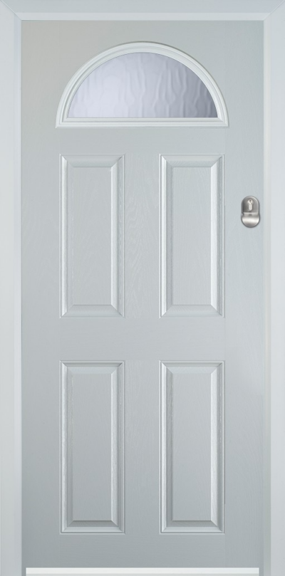 4 Panel 1 Arch Composite Door Flemish