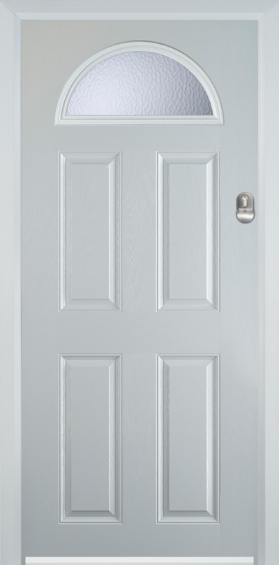4 Panel 1 Arch Composite Door Minster