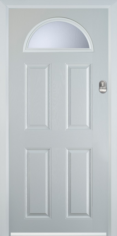 4 Panel 1 Arch Composite Door Pelerine