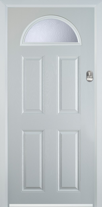 4 Panel 1 Arch Composite Door Taffeta