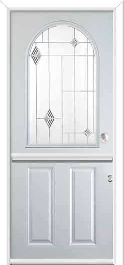 Caunton Stable Composite Door Fusion Black