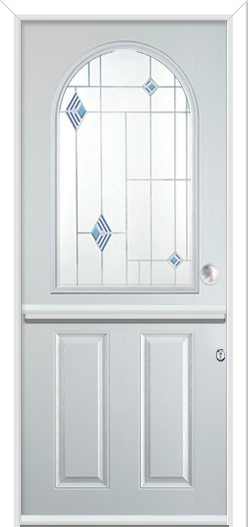 Caunton Stable Composite Door Fusion Blue