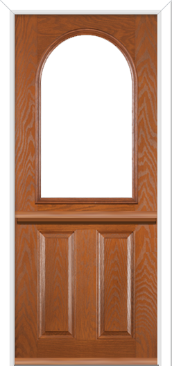 Caunton Stable Composite Door Golden Oak