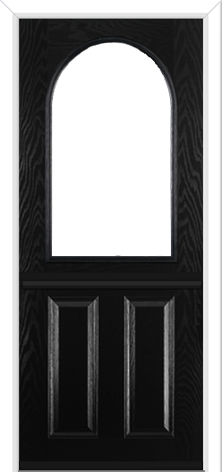 Caunton Stable Composite Door Midnight Black