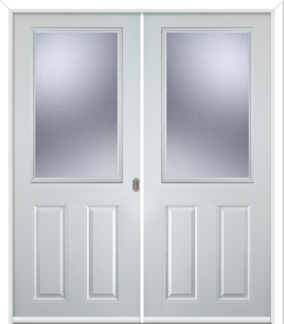 Clumber Composite French Doors Oak