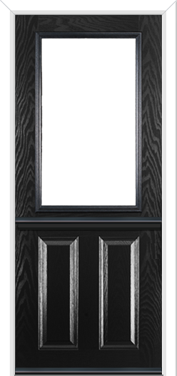 Clumber Composite Stable Door Black Brown