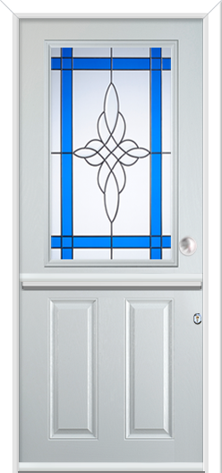 Clumber Composite Stable Door Crystal Harmony Blue