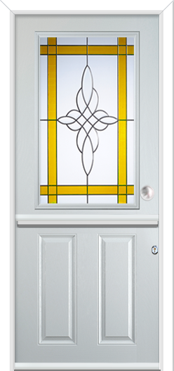 Clumber Composite Stable Door Crystal Harmony Yellow