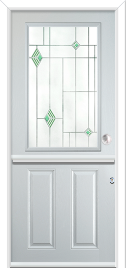 Clumber Composite Stable Door Fusion Green