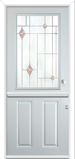 Clumber Composite Stable Door Fusion Red