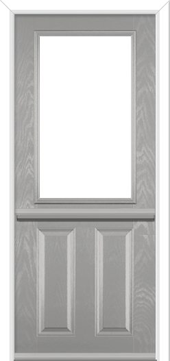 Clumber Composite Stable Door Silver Grey