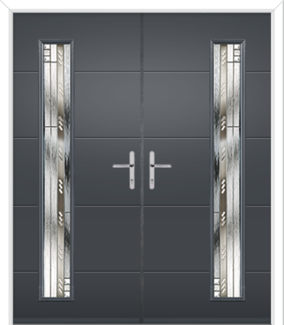 Cromford Long Hinge Composite French Doors