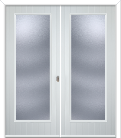 Fully Glazed Composite French Doors Minster