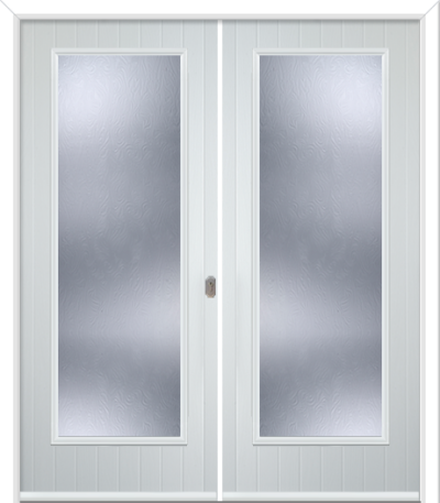 Fully Glazed Composite French Doors Taffeta