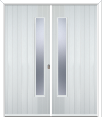 Halam Handle Composite French Doors Stippolyte