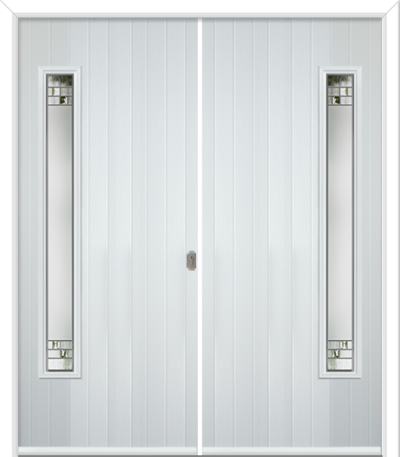 Halam Hinge Composite French Doors Horizon