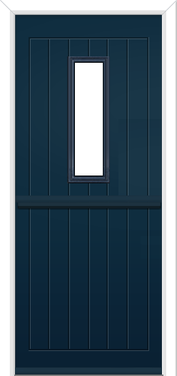 Newstead 1 Composite Stable Door Blue