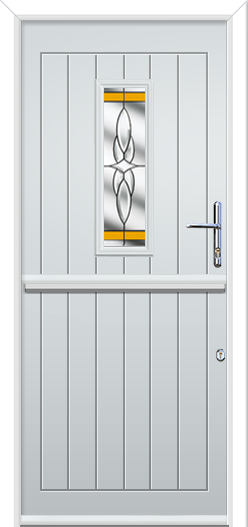 Newstead 1 Composite Stable Door Crystal Harmony Yellow