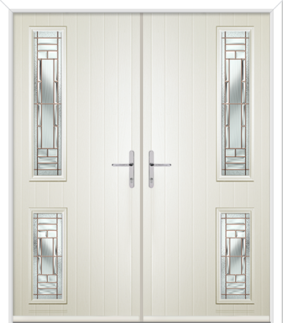 Normanton 2 Hinge Composite French Doors