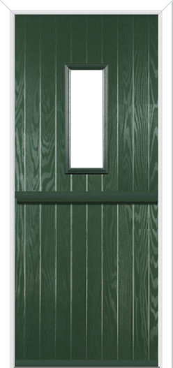 Normanton Composite Stable Door Green