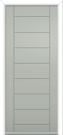Abbey Solid Composite Door Agate Grey