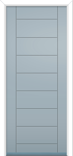 Abbey Solid Composite Door Duck Egg