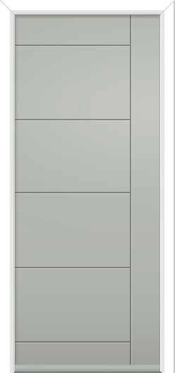 Carsington Solid Composite Door Agate Grey
