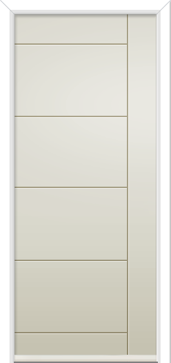 Carsington Solid Composite Door Cream