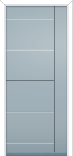 Carsington Solid Composite Door Duck Egg