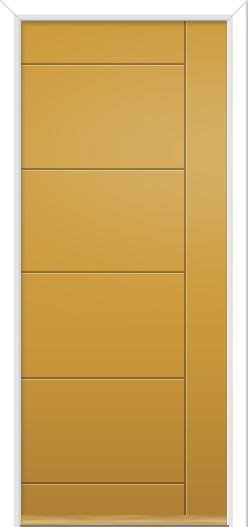 Carsington Solid Composite Door Irish Oak