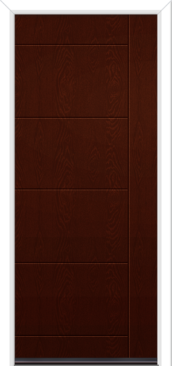 Carsington Solid Composite Door Rosewood