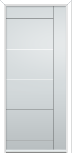 Carsington Solid Composite Door White