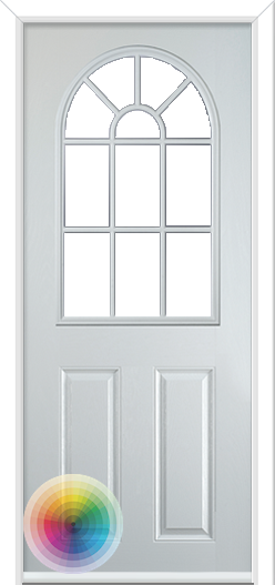 Caunton Grill Composite Door Special RAL
