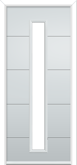 Cromford Long Composite Door White