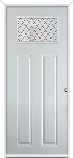 Elmton Composite Door 9mm Diamond Lead