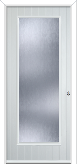 Fully Glazed Composite Door Charcoal Sticks