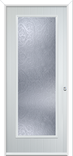 Fully Glazed Composite Door Everglade