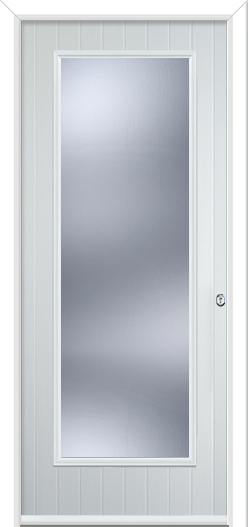 Fully Glazed Composite Door Pelerine