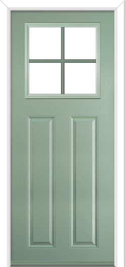 Lindrick Crucifix Composite Door Chartwell