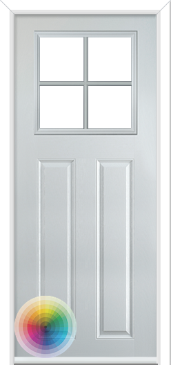 Lindrick Crucifix Composite Door Special RAL