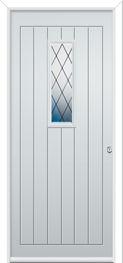 Newstead 1 Composite Door 9mm Diamond Lead
