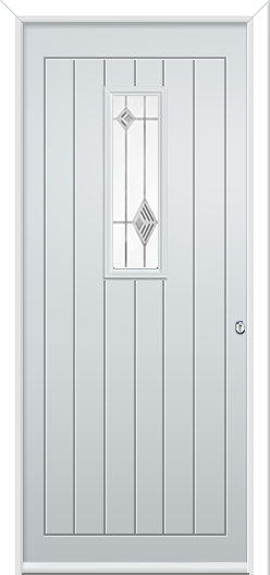 Newstead 1 Composite Door Fusion Black